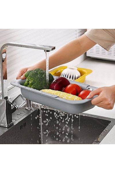 sweenhome Sliding Adjustable Strainer