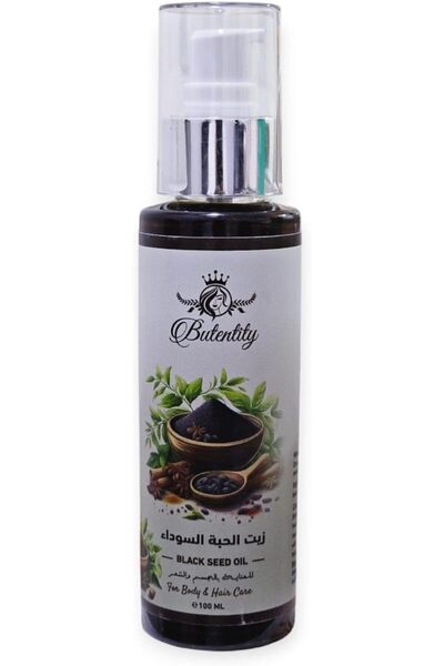butentity زيت حبة البركة للشعر والجسم، 100 مل