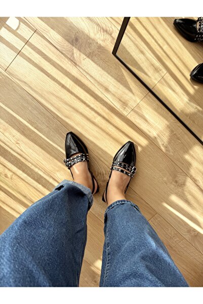 labor Selection Sivri Burun Arkası Açık Zımbalı Rugan Babet