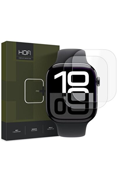 HOFI Folie Protectie HYDROFLEX PRO+ pentru Apple Watch 46mm Series, Set 2 buc...