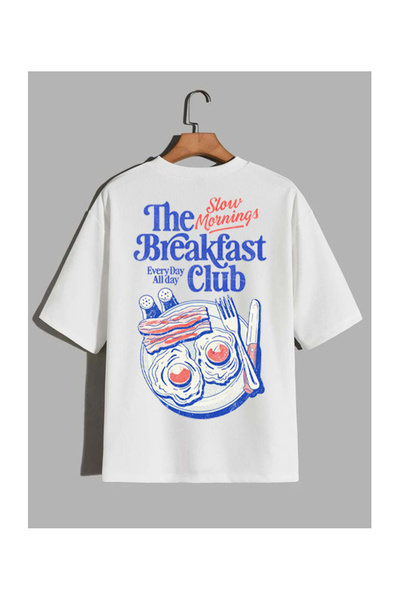Sebesta Fashion New Season the Breakfast Club Forever Printed Cotton T-Shirt ...