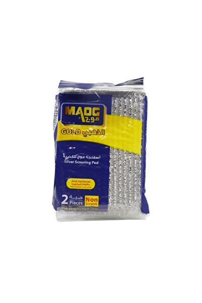 Maog Gold Silver Scouring Pad, 2 Pcs