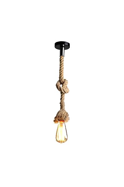 CME Classic hanging rope design ceiling lamp from