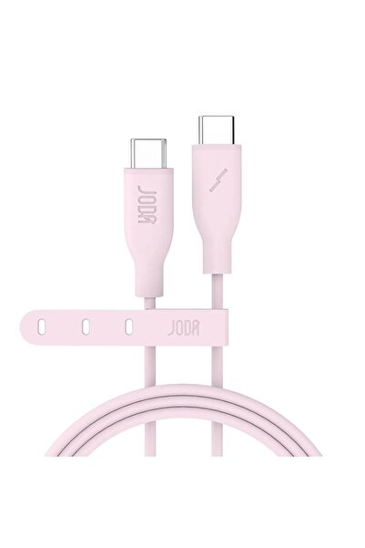 Joda كابل سيليكون 60 وات من C إلى C بطول 1 متر