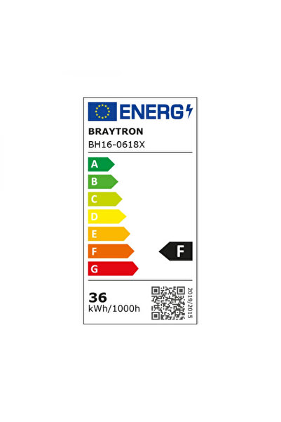 Braytron LED Blade chandelier BR-BH16-06187, round, 36W, 3240lm, CCT, IP20, brown,