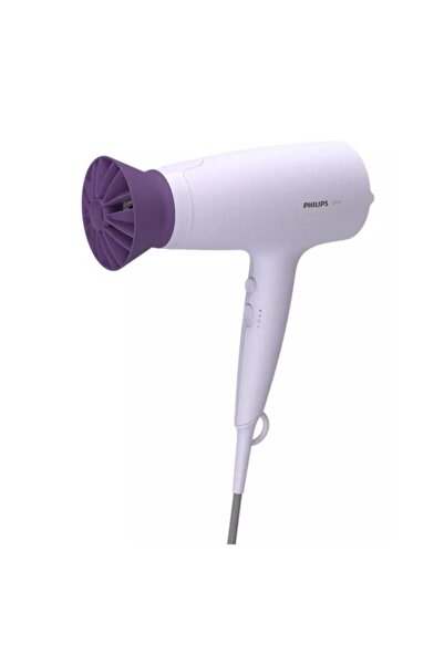 Philips Στεγνωτήρας μαλλιών BHD341/10, 2100 W, 6 ταχύτητες (Λευκό/Μωβ)