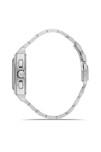 FERRO Silver Steel Cord Men's Cordl Watch Fm11553Awt-A Functions Active 3 Atm Water Resistant