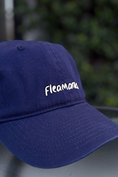 Star %100 Pamuk Lacivert Cap - Unisex Düz Şapka