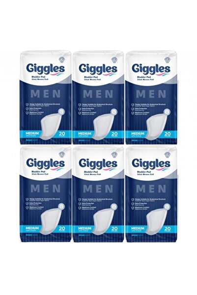 giggles Erkek (Men) Mesane Pedi (Bladder Pad) 120 Adet