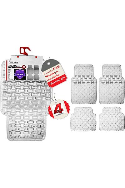 Master FLAK CAR NON SLIP FLOOR MAT EASY CLEAN TRANSPARENT CRYSTAL CLEAR DECORATION SUVs TRUCK DOOR M