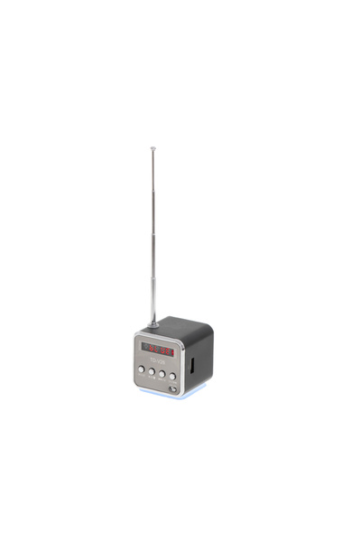 Ikonka Oem Portable Clock Radio, Multicolor