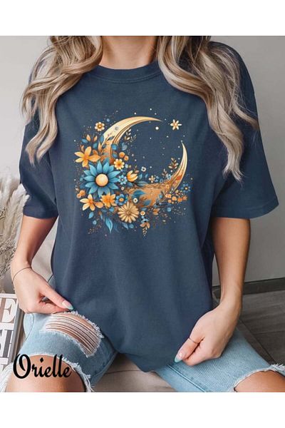Orielle Relaxed Fit Bronze Moon T-shirt
