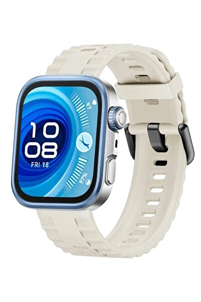 CepteToptan Myt09 Huawei Watch Fit 3 Classic Band - Beige