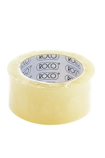 Roco Heavy-Duty Clear Packaging Tape – 48mm x 100 Yards