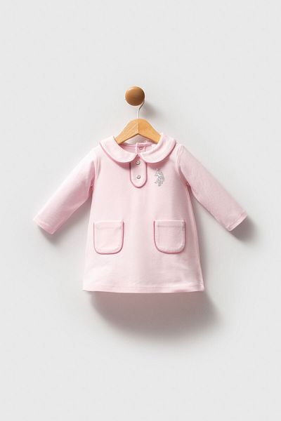 U.S. Polo Assn. U.S. Polo Assn Baby Girl Pink Dress