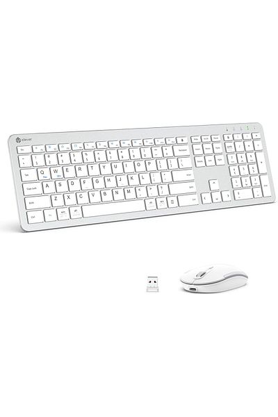 iClever GK08 Wireless Keyboard and Mouse Combo
