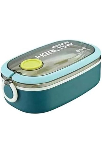 Twisoo Stainless Steel Insulated Bento Lunch Box for Adults and Kids with Fork and Spoon, Leak-Proof, Dishw