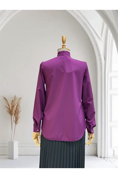 BUTİK SEPETİN Tie Short Shirt