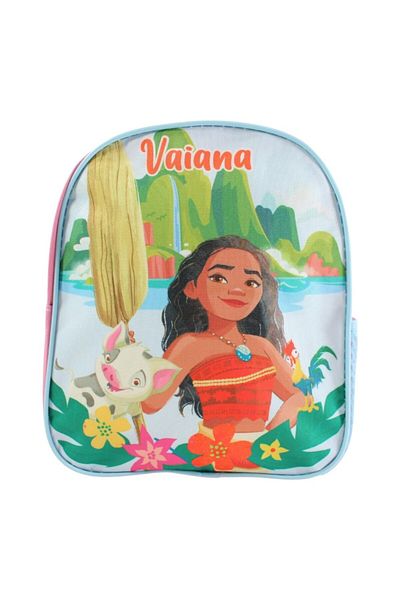 DİSNEY PRİNCESS Children's backpack, 26x22x10 cm, reinforced and adjustable straps, multicolor, Vaiana