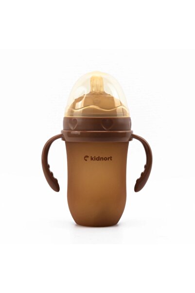 Kidnort Biberon anti-colici pentru bebelusi de la 6 luni Kindnort Eple, nivel...