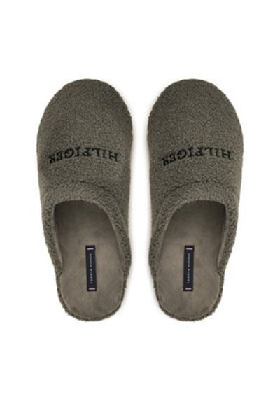 Tommy Hilfiger Men's Slippers FM0FM05226 Gray