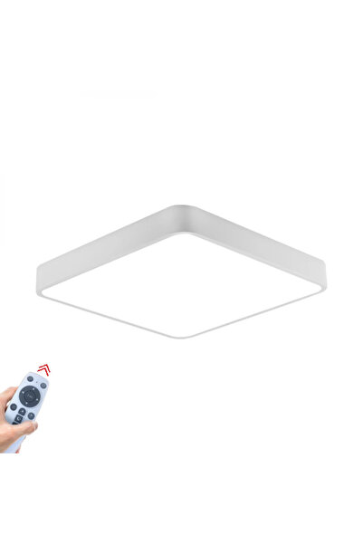 Braytron LED Blade BR-BH16-05290, pătrat, telecomandă, 45W, 3680lm, CCT, IP20, alb, Plus