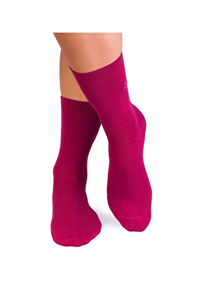Pirin Hill 98% COTTON RICH Fuchsia cotton socks