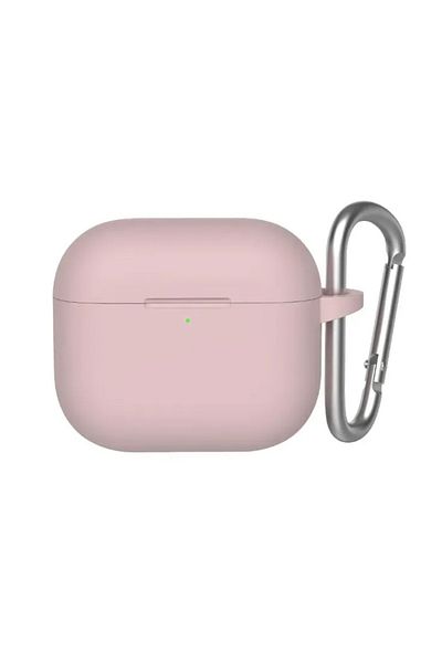 BLUEO Soft silicone case for AirPods 4, Liquid Silicone, Pink