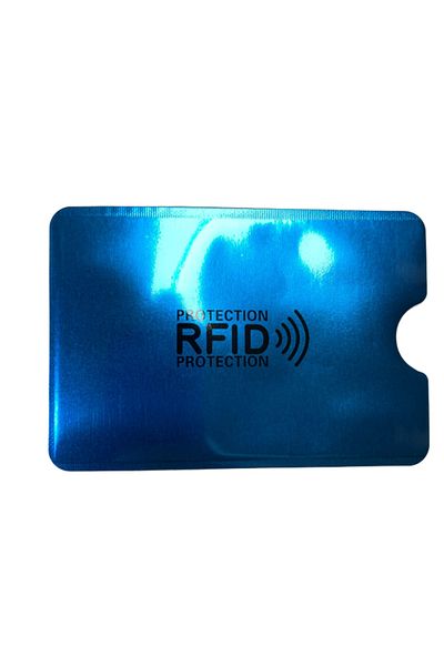 OEM RFID / NFC / Contactless bank card protection case Blue