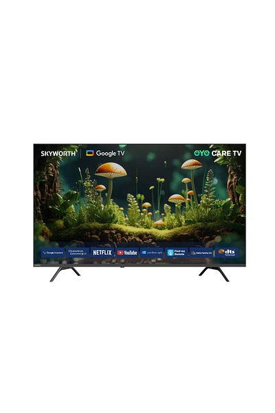 Skyworth 50G6520G – تلفزيون جوجل LED بدقة UHD 4K مقاس 50 بوصة، HDR10، وضع الألعاب، صوت DTS