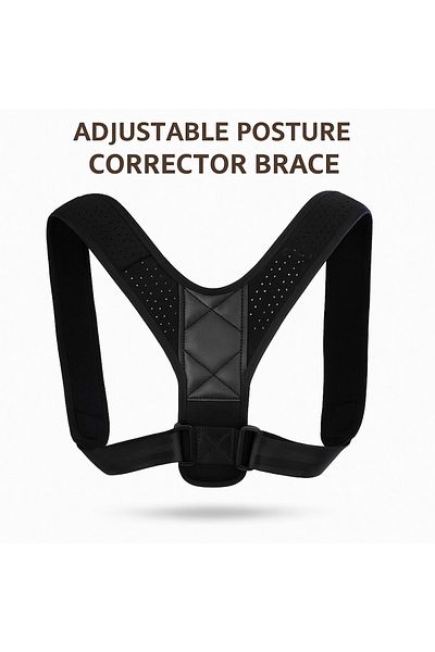 TSUMAB Adjustable Posture Corrector Brace – Back Support for Men & Women