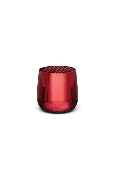 Lexon MINO+ Bluetooth Speaker USB and wireless charging Portable Speaker ABS Metallic Red
