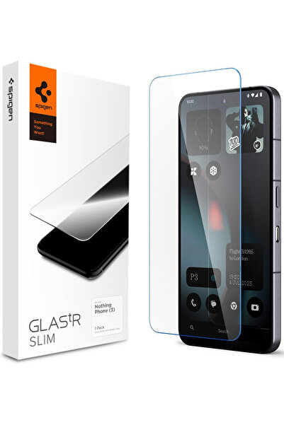 Spigen واقي شاشة GLAStR Slim for Nothing Phone (3) من الزجاج المقوى الفاخر - ...