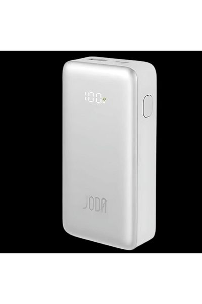Joda TURBO 10 10000mAh 30W PD Power Bank with Blue LED Display, 1 USB-C & 1 USB-A