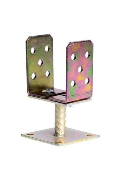 Strend Pro Suport metalic reglabil pentru grindă, galvanizat cu bază, 160 mm, Strend Pro