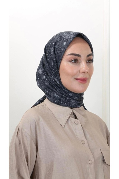 locella Pamuk Vual Eşarp Siyah