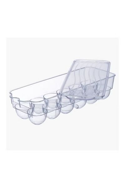 Home Box Refrigerator Egg Tray – Clear, One Size