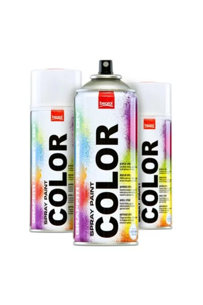 beorol Acrylic Spray Paint, Red RAL 3004, 400ml,