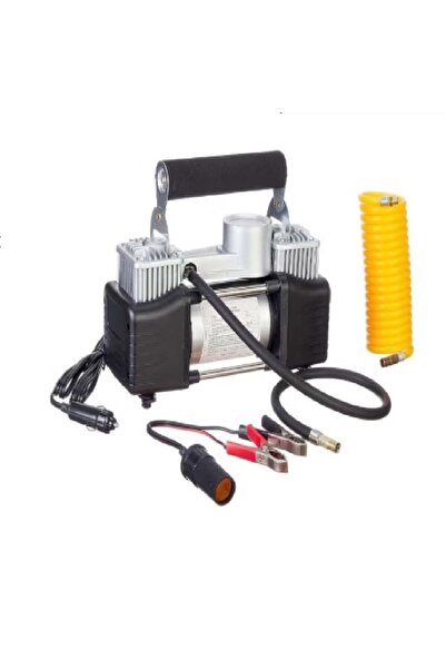 Denx Safari 2-Piston Car Air Compressor and Tire Inflator