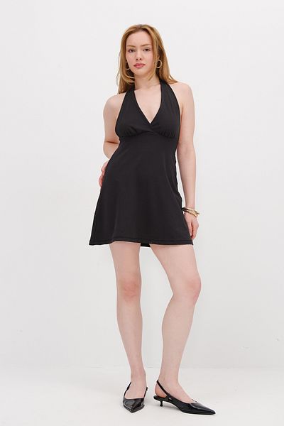 Addax Backless Mini Dress E0095