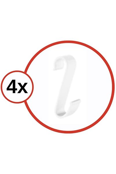 Laviyosa Suport pentru prosoape alb, 4 bucăți, pentru cabină de duș, suport p...