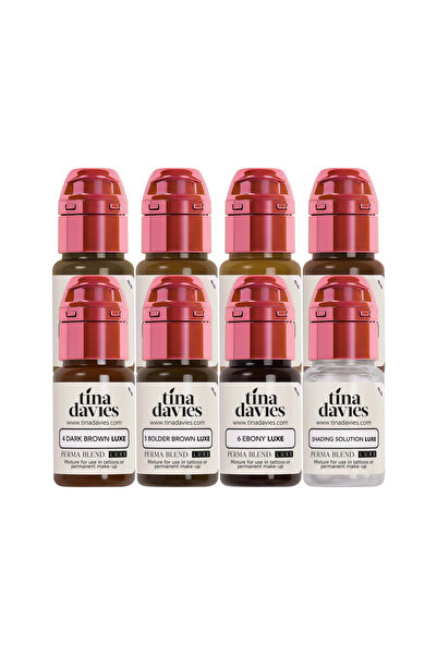 Perma Blend Luxe - Tina Davies I Love Ink Eyebrow Collection - 8x 15 ml