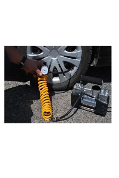 Denx Safari 2-Piston Car Air Compressor and Tire Inflator