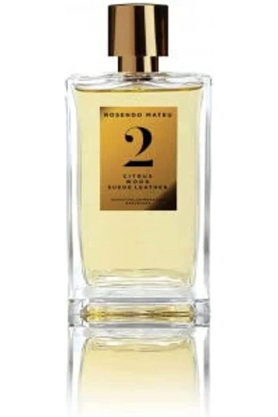 ROSENDO MATEU عطر رقم 2 Citrus Wood Suede Leather U للرجال EDP 100 مل