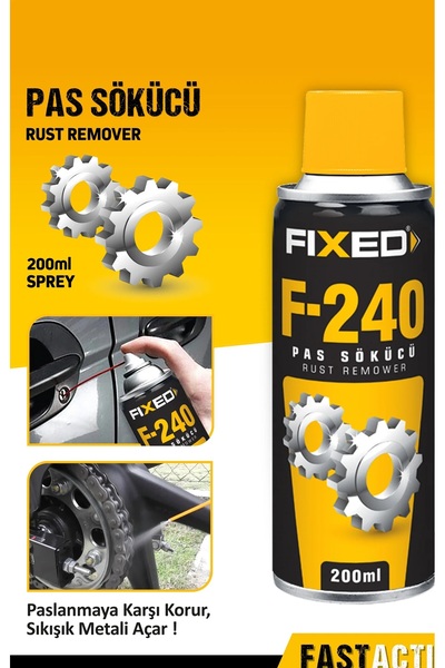 Genel Markalar F-240 PAS SÖKÜCÜ 200ML