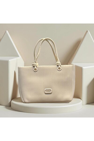 Guja 25YG683 Kadın El Çantası Bej