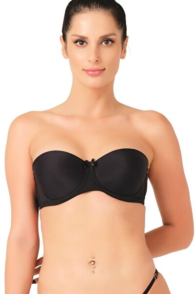 YILTER Black Emay 701 Transparent Strap Bra