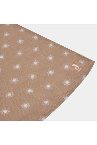 Jollein Muselina din bumbac , 115 x 115 cm, Sun biscuit