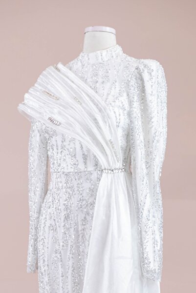 Hennin Silü Tesettür Abiye