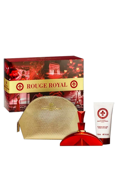 Marina De Bourbon مجموعة روج رويال للنساء EDP 100 مل مع لوشن للجسم 150 مل مع ...
